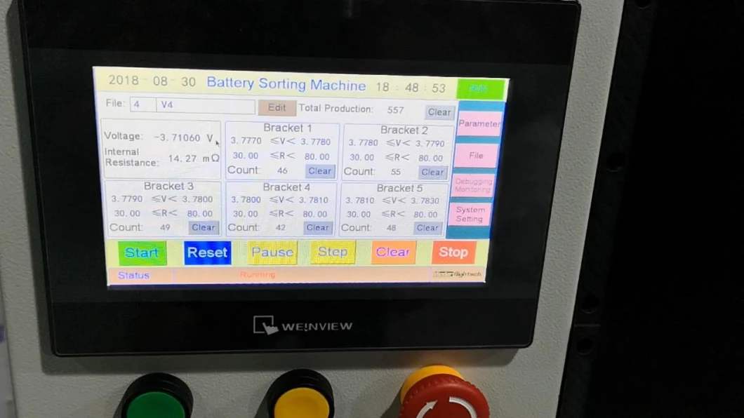 Auto Battery Sorter Universal Model for 21700&amp; 32650&amp; 18650 Battery IR Selecting Voltage&amp; Impedance Tester